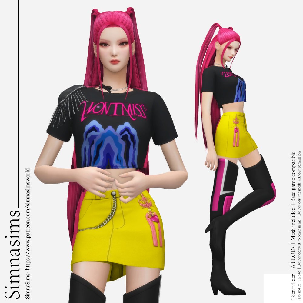 simnasimsworld's tweet image. Update - Mira outfit set
Download (3 wks ealry access)
patreon.com/posts/update-mโฆ
The membership starts from $1.
#sims4 #ts4 #KPOPDEMONHUNTERS #huntrix