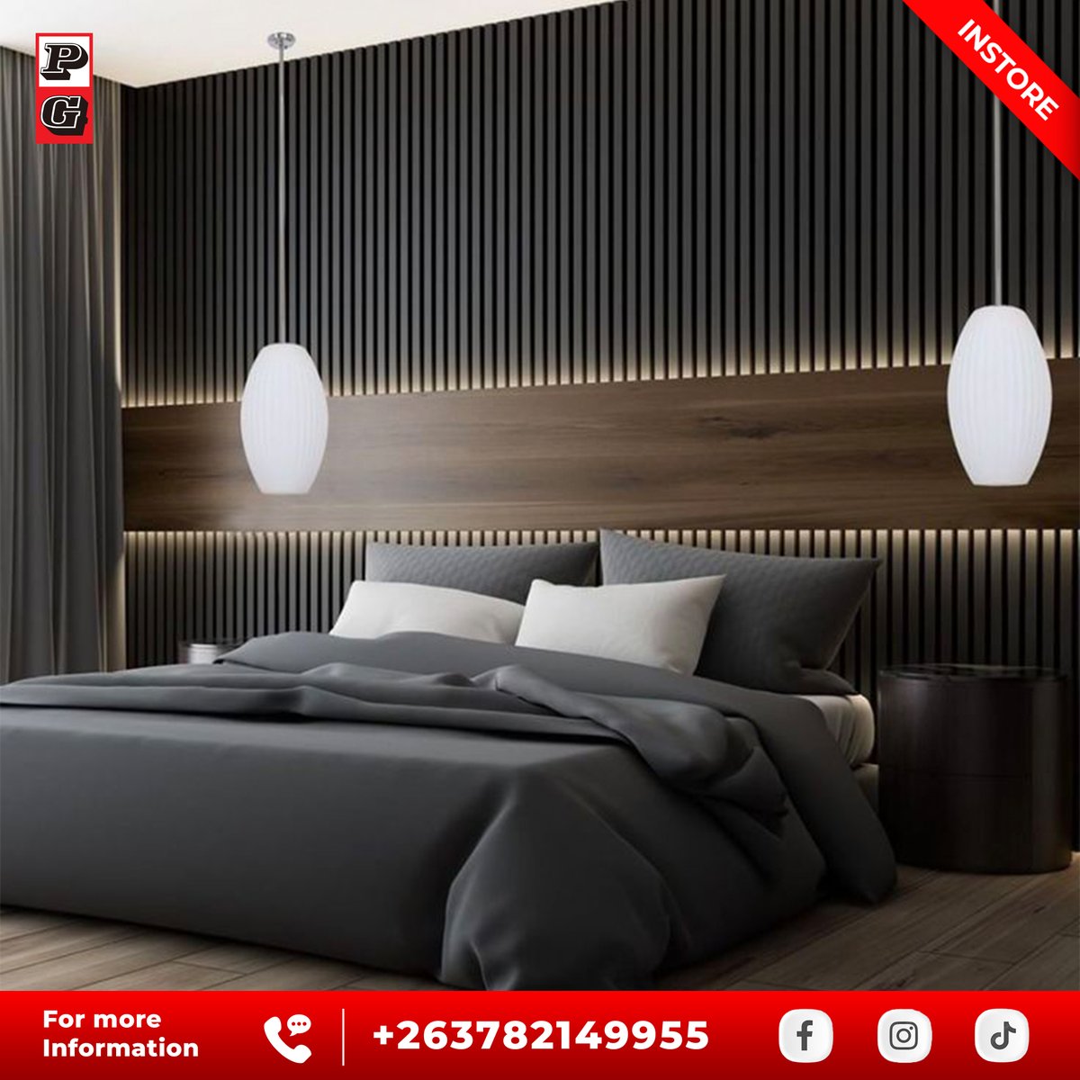 centre_pg's tweet photo. 📷 Transform Your Walls with Style! 📷
Now available at PG Centre – Fluted PVC Wall Panels for that modern, elegant finish!

📷 Visit us at 21 Chinhoyi Street, Harare and explore our wide range of colors.📷 Call or WhatsApp us on +263782149955 to learn more. https://t.co/PQ3LU7rvJa