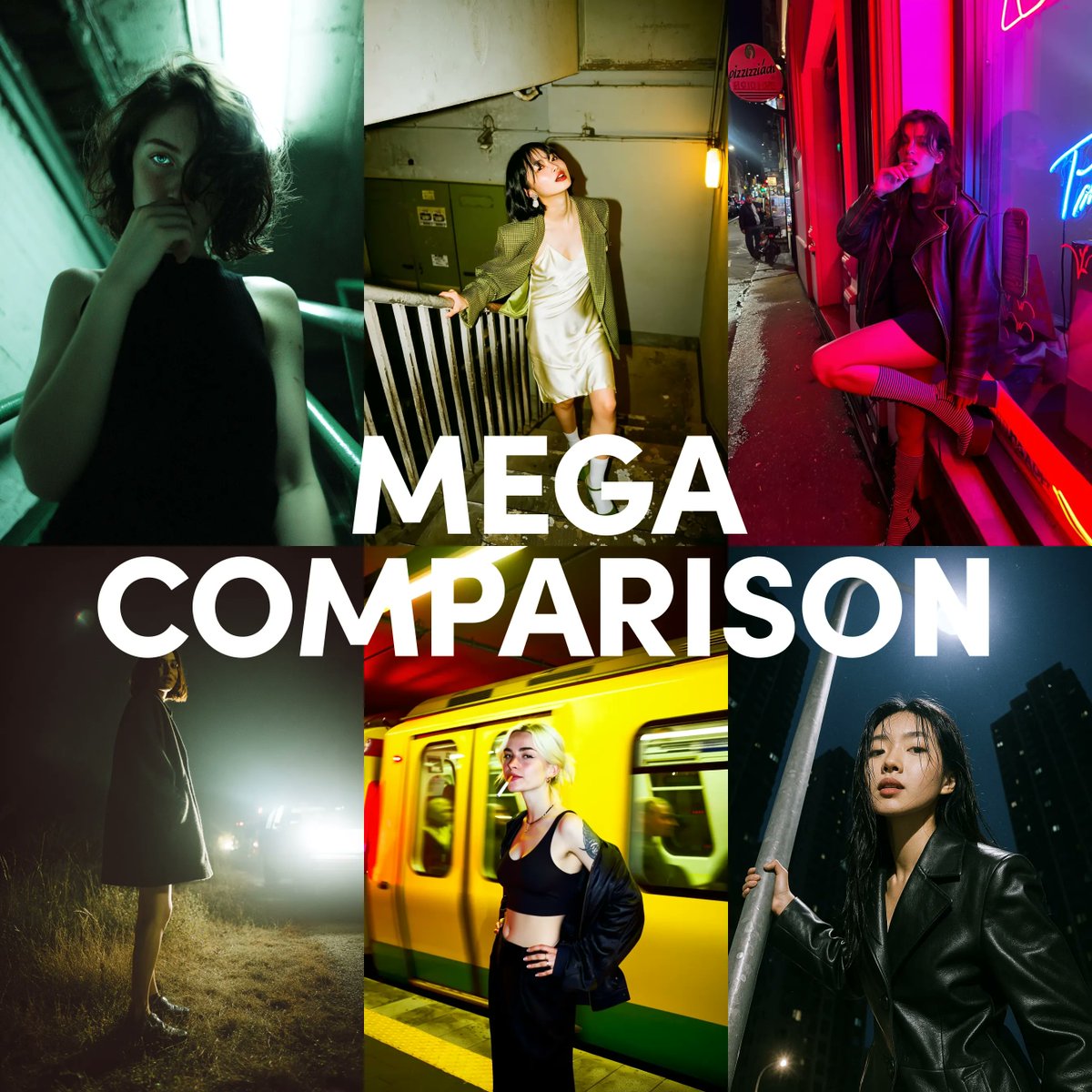 ai_artworkgen's tweet image. 🧵 Mega Image Model Comparison - Who's Got the Aesthetic Edge?
📸 I ran the same 10 image prompts through my top 6 AI image Gen tools:
– Higgsfield Soul
– Midjourney
– Reve Image
- Imagen 4
- Seedream
- GPT-1 High
Here’s a side-by-side breakdown (with prompts) 👇
