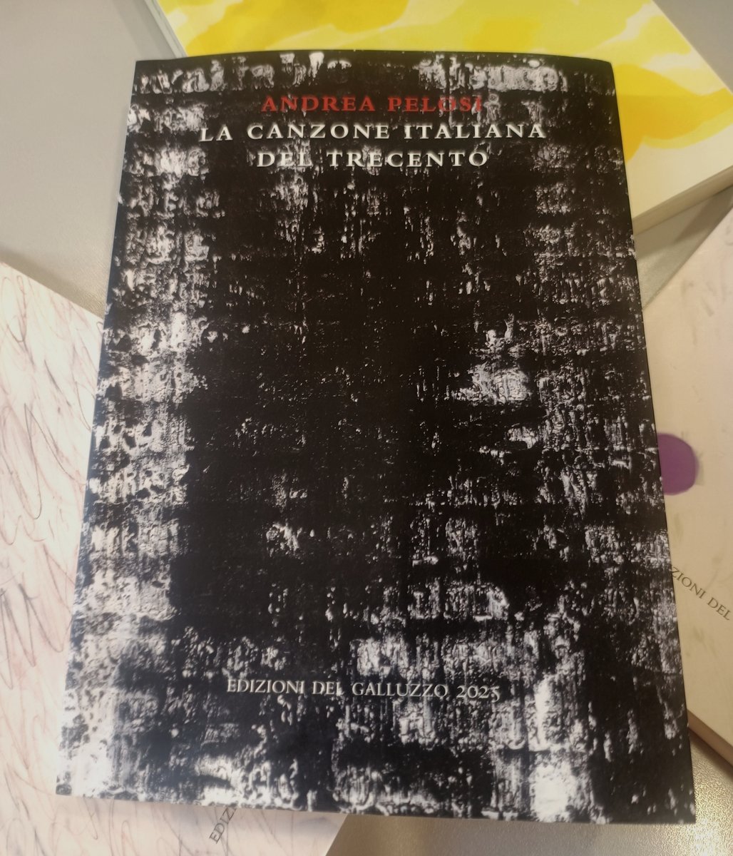 «Andrea Pelosi, La canzone italiana del Trecento. A cura di Sara Moccia. Prefazione di Andrea Afribo»; nella collana dei «Quaderni di Stilistica e Metrica Italiana»
bit.ly/3HoH10k
#sismel #metrica #poesiaantica #trecento #andreapelosi