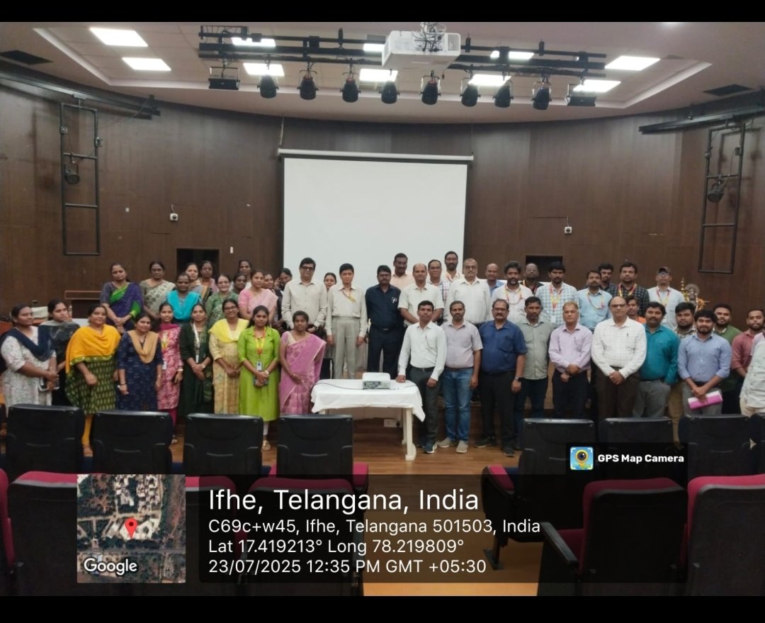 krupalkasyap's tweet image. Delivered a session on 'Knowledge Extraction using Open-Source Tools for Foundational Indic Technologies' on Wed, 23rd July 2025. Shared insights on leveraging open-source tools for knowledge extraction at FDP by IcfaiTech (FST), #IndicTech #KnowledgeExtraction thanks #viswam.ai