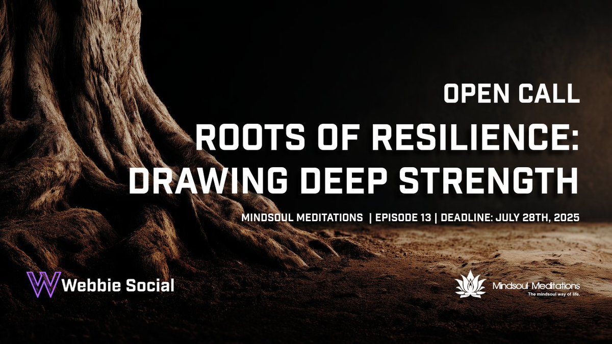 WebbieSocialApp's tweet image. 🚨OPEN CALL ALERT 🚨
Roots of Resilience: Drawing Deep Strength
🎨 Featured Artist: @chetbff
🗓️ Deadline: July 28 #MSMEP13
In life’s hardest moments—where do you find strength?
We’re inviting creators to explore the powerful roots of resilience through art.
✨ Submit your…