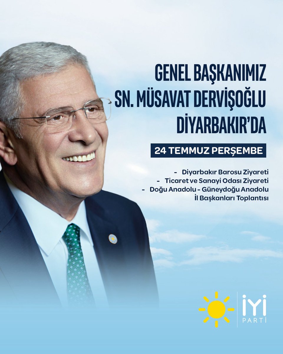 Genel Başkanımız Sayın Müsavat Dervişoğlu <a href="/MDervisogluTR/">Müsavat Dervişoğlu</a> Diyarbakır'da!