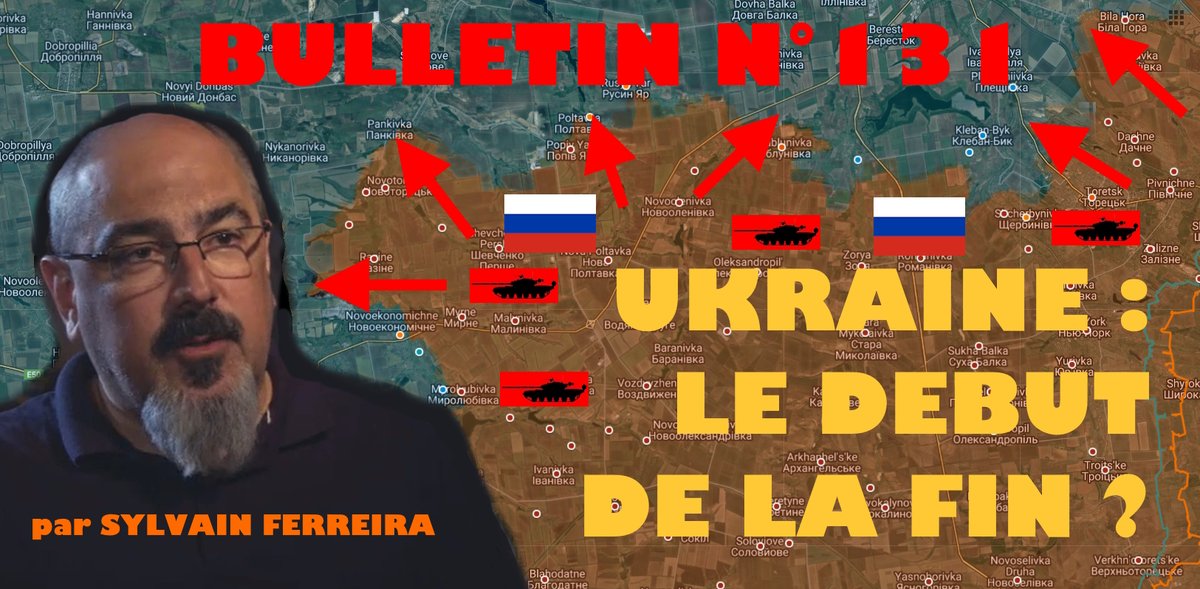 Terciosdelsol's tweet image. RENDEZ-VOUS DEMAIN A 11H30
Le bulletin traitera exclusivement de l'UKRAINE