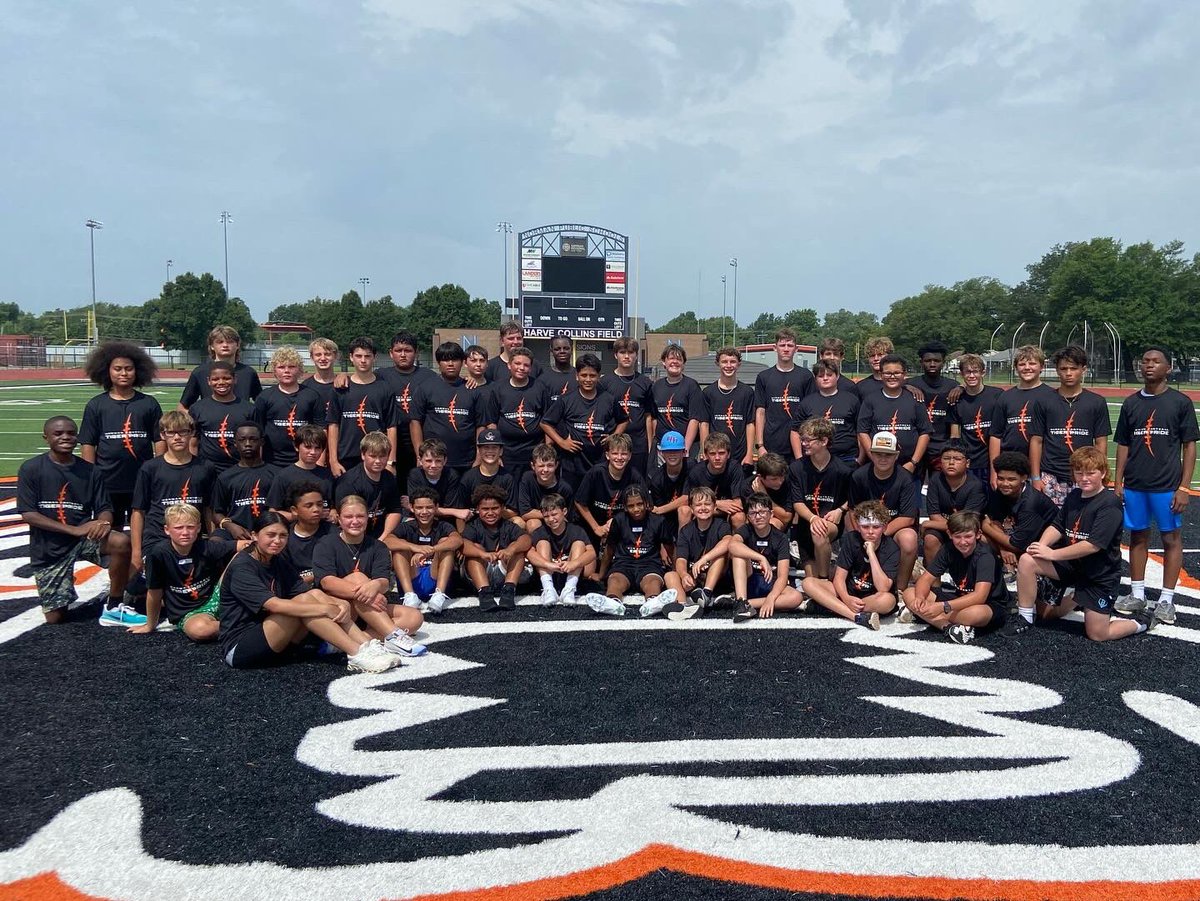 nhstigerfb's tweet image. We had a great summer of Tiger Pride for both High School and Middle School! Stronger, Faster, Better! Fight On!