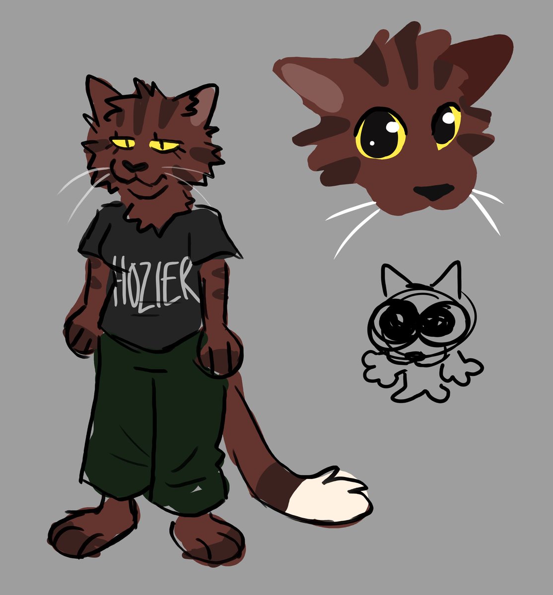 devilbird01's tweet image. meow meow truesona time :3 

#furryart #fursona
