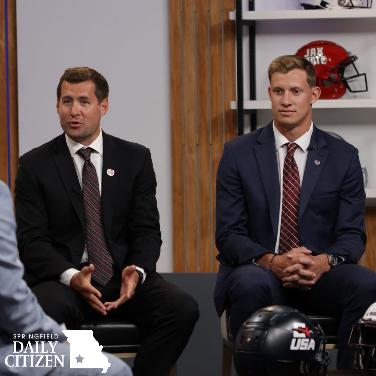 sgfcitizen's tweet image. Conference USA Kickoff: Missouri State knows it’s in proving mode in its 2025 FBS debut. Bears' coach Ryan Beard says he likes the underdog role.
Read it: sgfcitizen.org/springfield-sp…