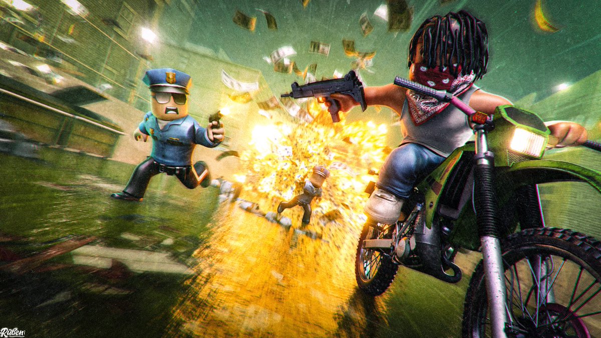 Thumbnail for Drain City 🔫🌊
#ROBLOX #RobloxGFX #robloxart #RobloxDev