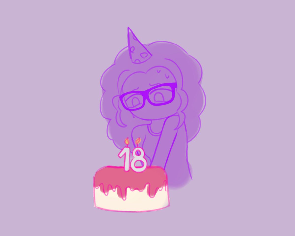 Mio_tiin's tweet image. Guess who is officially an adult? (And not excited about it
