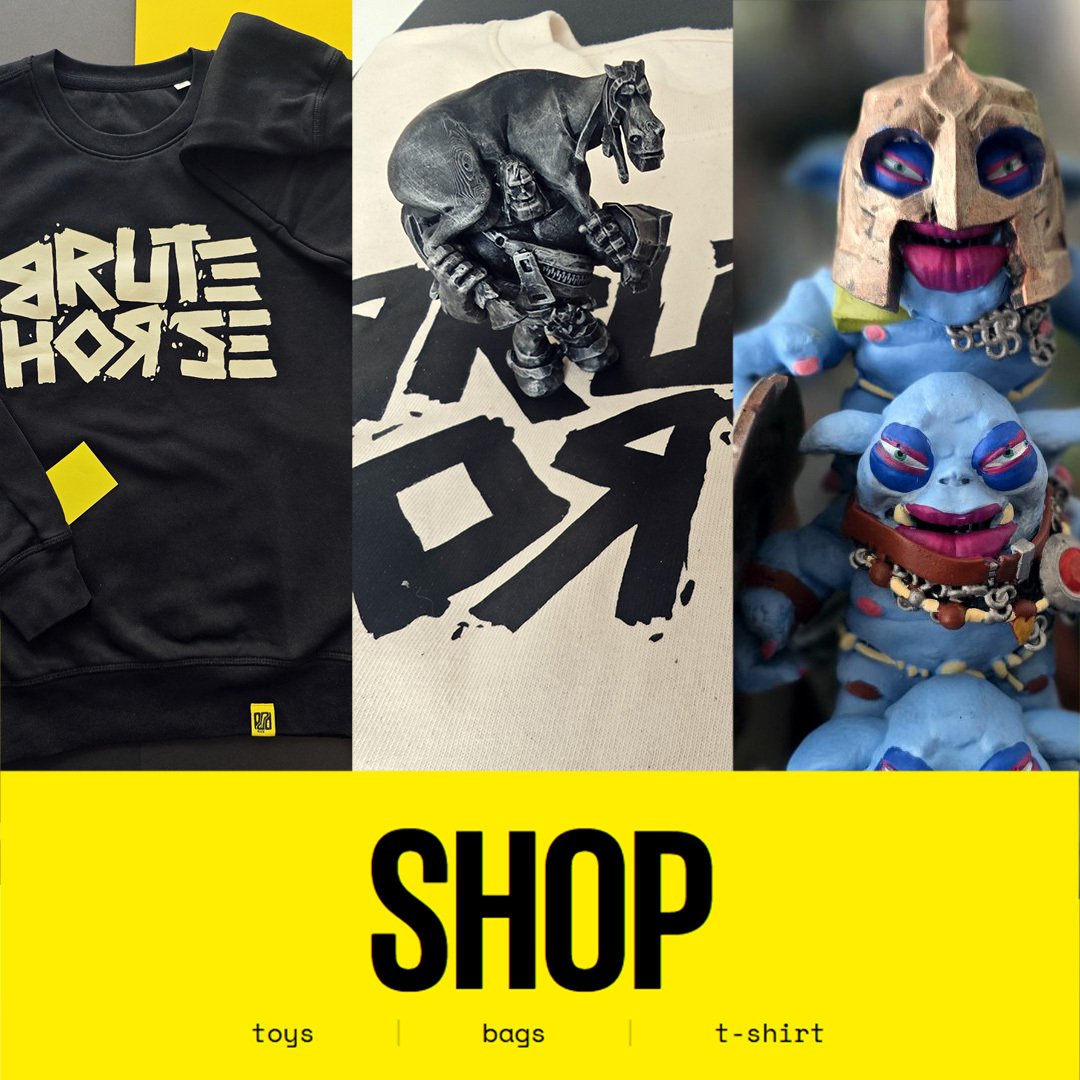 Want to support our studio and help Brute get Horse to the vet?
Grab some awesome merch from our store 👉pod.games/shop

#indiedev #gameart #indiegamedev #indiegames #gamedev #indiegame