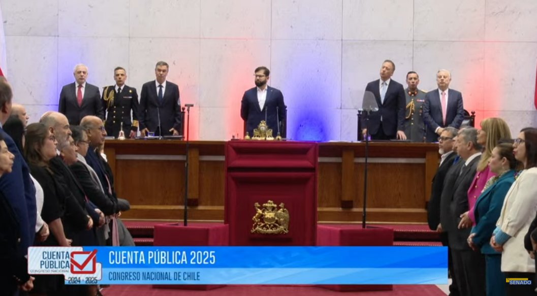 defensorianinez's tweet image. Esta mañana se realiza la Cuenta Pública 2024-2025 del Congreso Nacional @Camara_cl @Senado_Chile en la ciudad de Valparaíso, ceremonia a la que asiste en representación de la Defensoría de la Niñez la Jefa de Gabinete, Grace Schmidt.