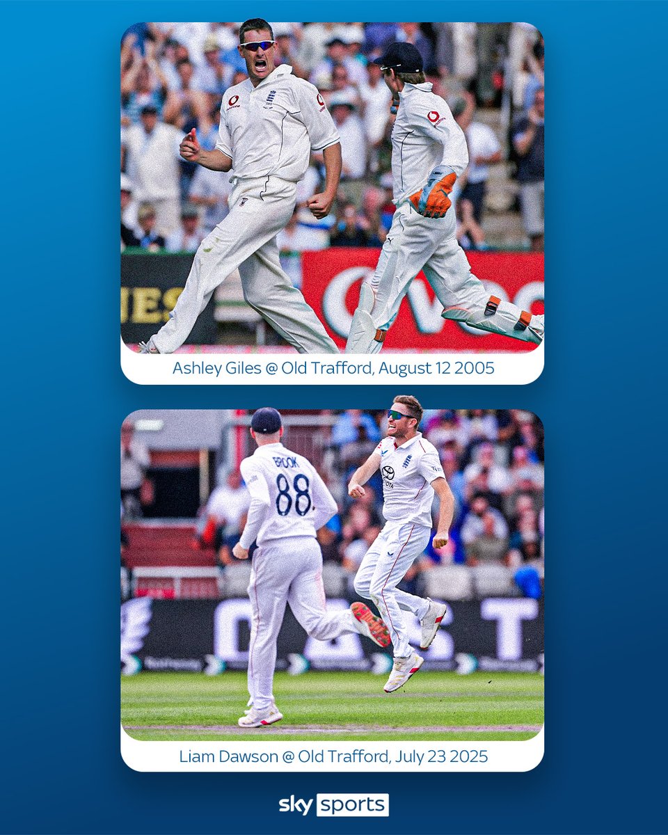 SkyCricket's tweet image. Left-arm spinner in wraparound sunglasses taking wickets at Old Trafford... anyone else getting déjà vu? 😅😎