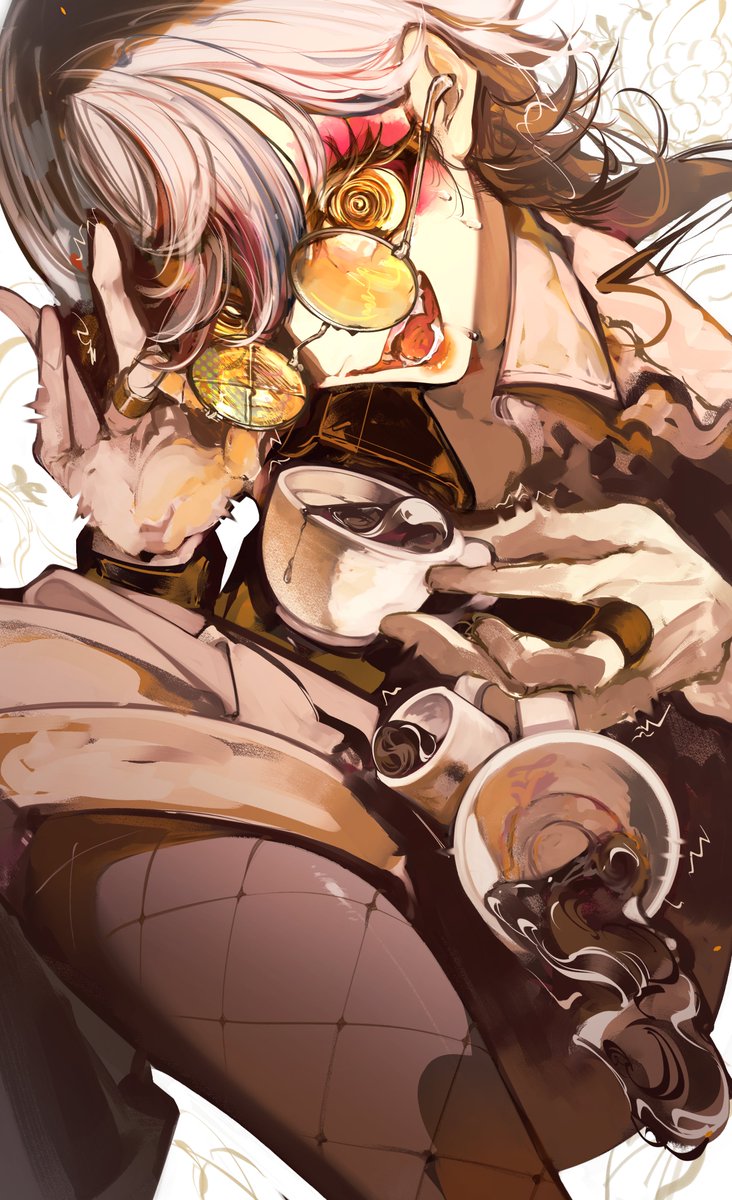 Crazy caffeine addict☕
＃OC