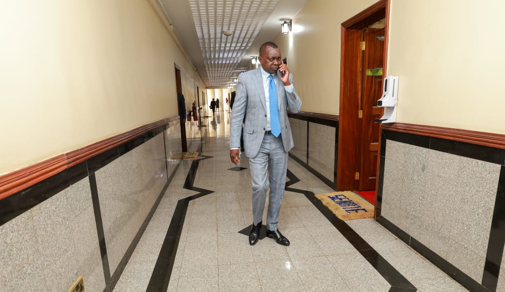 HonOscarSudi's tweet image. Present and accounted for: just concluded a meeting at Parliament, dispelling misconceptions.