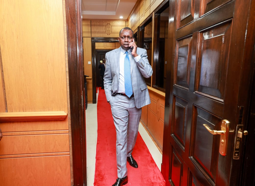 HonOscarSudi's tweet image. Present and accounted for: just concluded a meeting at Parliament, dispelling misconceptions.