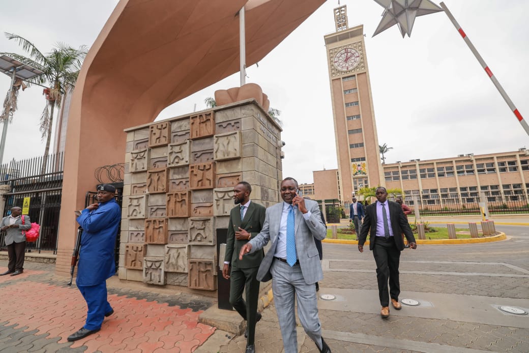 HonOscarSudi's tweet image. Present and accounted for: just concluded a meeting at Parliament, dispelling misconceptions.