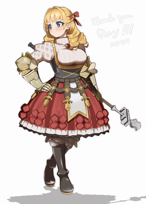 Thank you for request ! Scarlett from Unicorn Overlord #Skeb #UnicornOverlord #ユニコーンオーバーロード