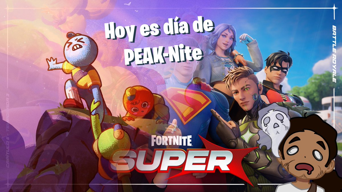 juanatins79's tweet image. ¡¡¡Gente hoy hacemos stream de Cumpleaños!!!
Estaremos como siempre de chill en Fortnite, pero esta vez, serán 2 horas de Fortnite y 1 hora de PEAK :0
twitch.tv/juanatins