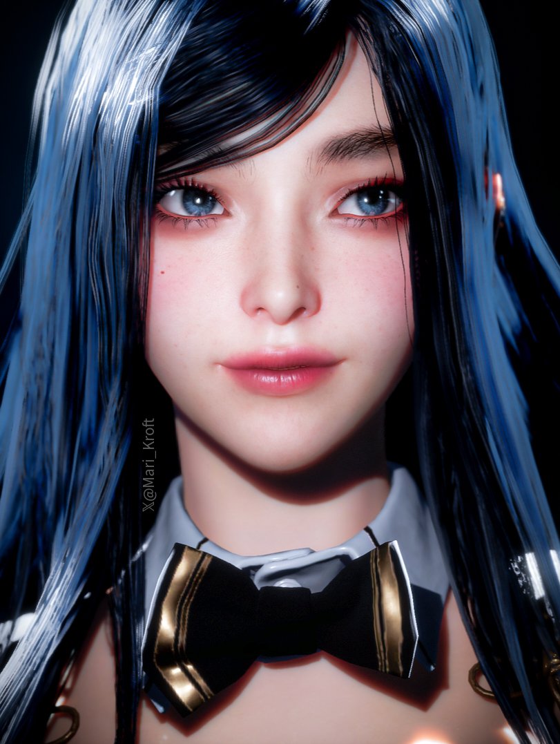 Mari_Kroft's tweet image. Cute baby 💙✨️ I love her 🥹
#Raven #StellarBlade #StellarBladePC