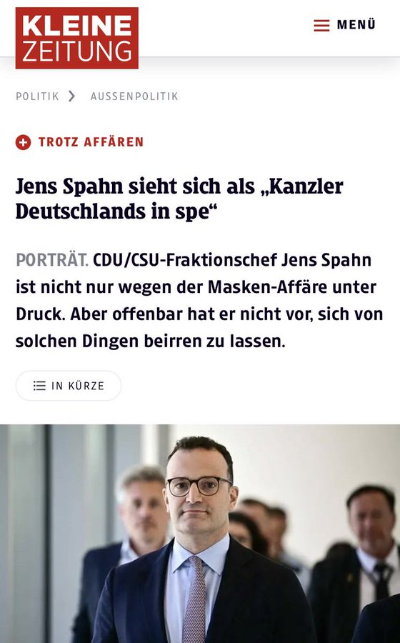 Nicoles44180590's tweet image. Herr @roberthabeck wollen sie nicht nochmal in 4 Jahren, ich hätte einen Posten für sie
#SpahnRücktritt