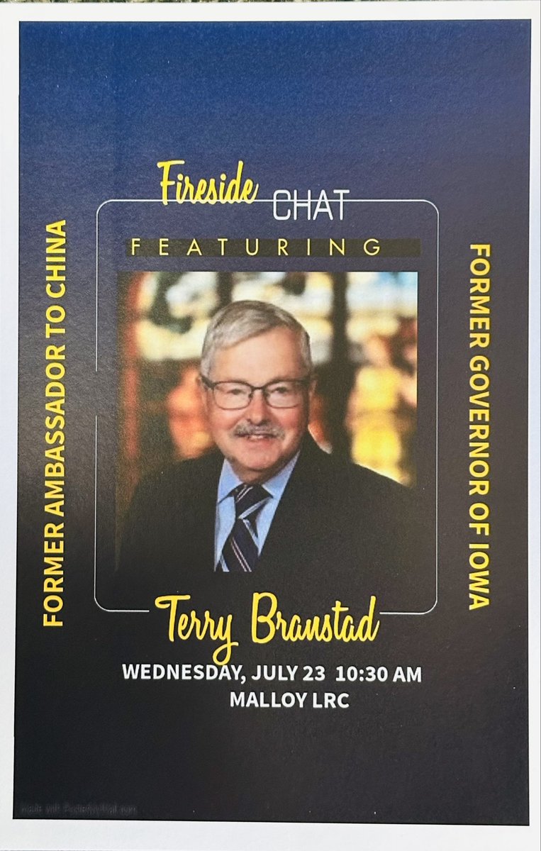 toddjacobus's tweet image. Grateful to Governor Terry Branstad, former U.S.Ambassador to China, for visiting Iowa Veterans Home and sharing message with Veterans, their spouses and our staff. #Grateful #IowaVeterans