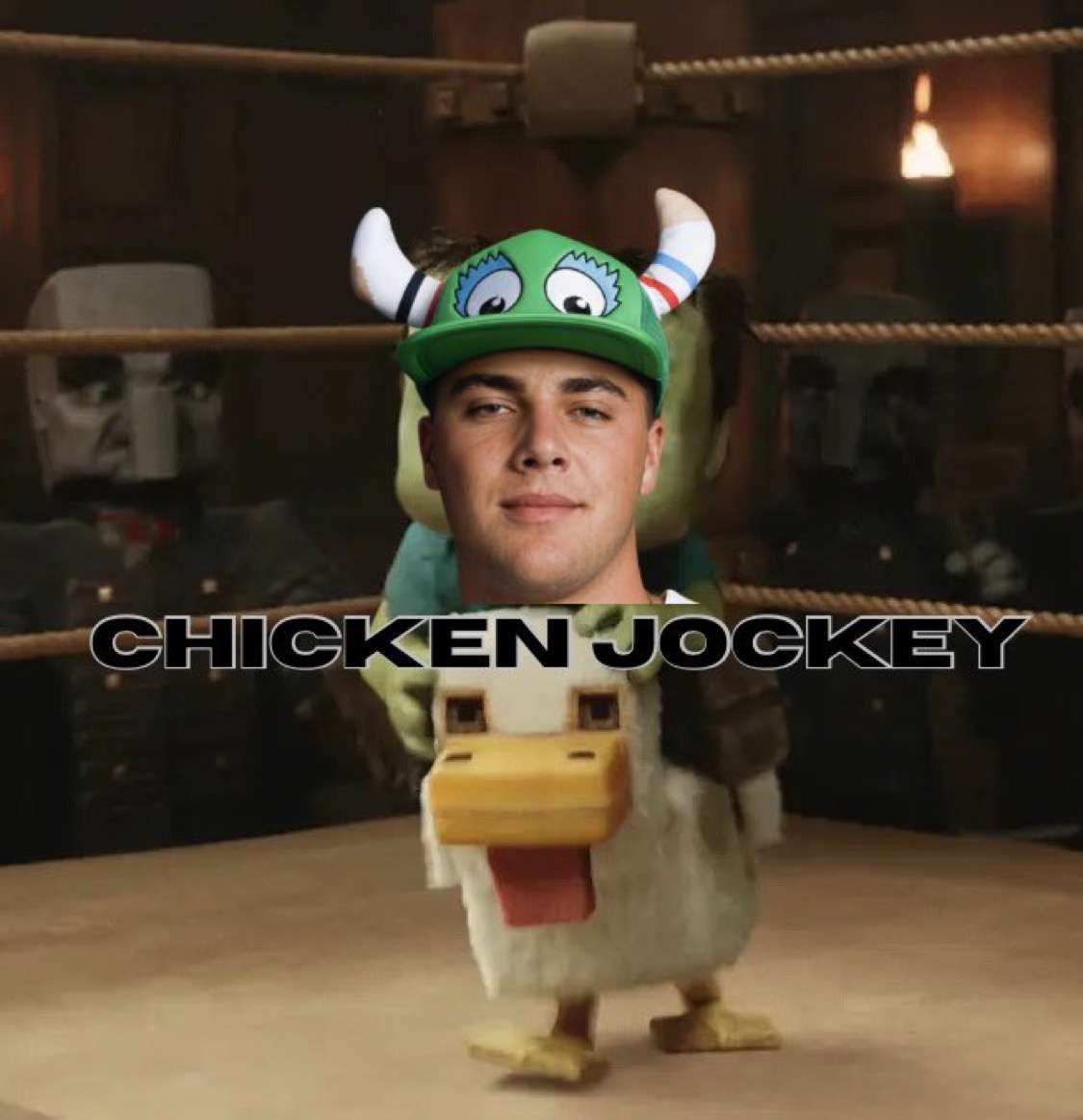 GoSockPuppets's tweet image. did someone say…. CHICKEN JOCKEY WEDNESDAY