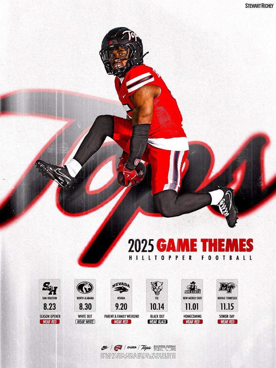 WKUFootball's tweet image. ๐๐๐๐ ๐๐๐ฆ๐ ๐๐ก๐๐ฆ๐๐ฌ ๐๐
๐ฒ bit.ly/46VPq6c
๐๏ธ WKUTickets.com