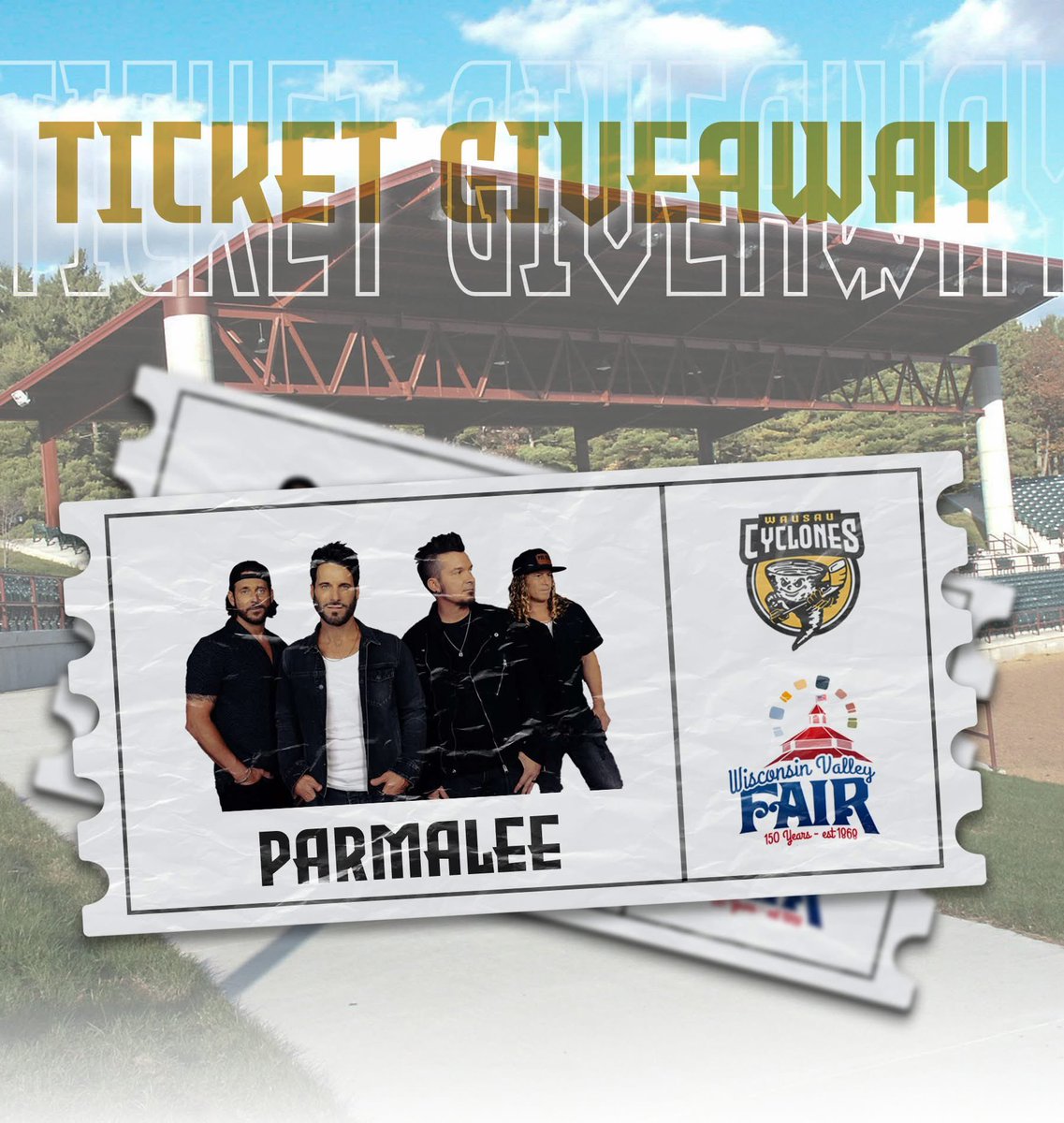 Head over to our Facebook page for a chance to win 4 tickets to see Parmalee July 30th at the Wisconsin Valley Fair! Winner will be announced on 7/24 at 4pm. Learn more about everything happening this year at the fair via wisconsinvalleyfair.com.