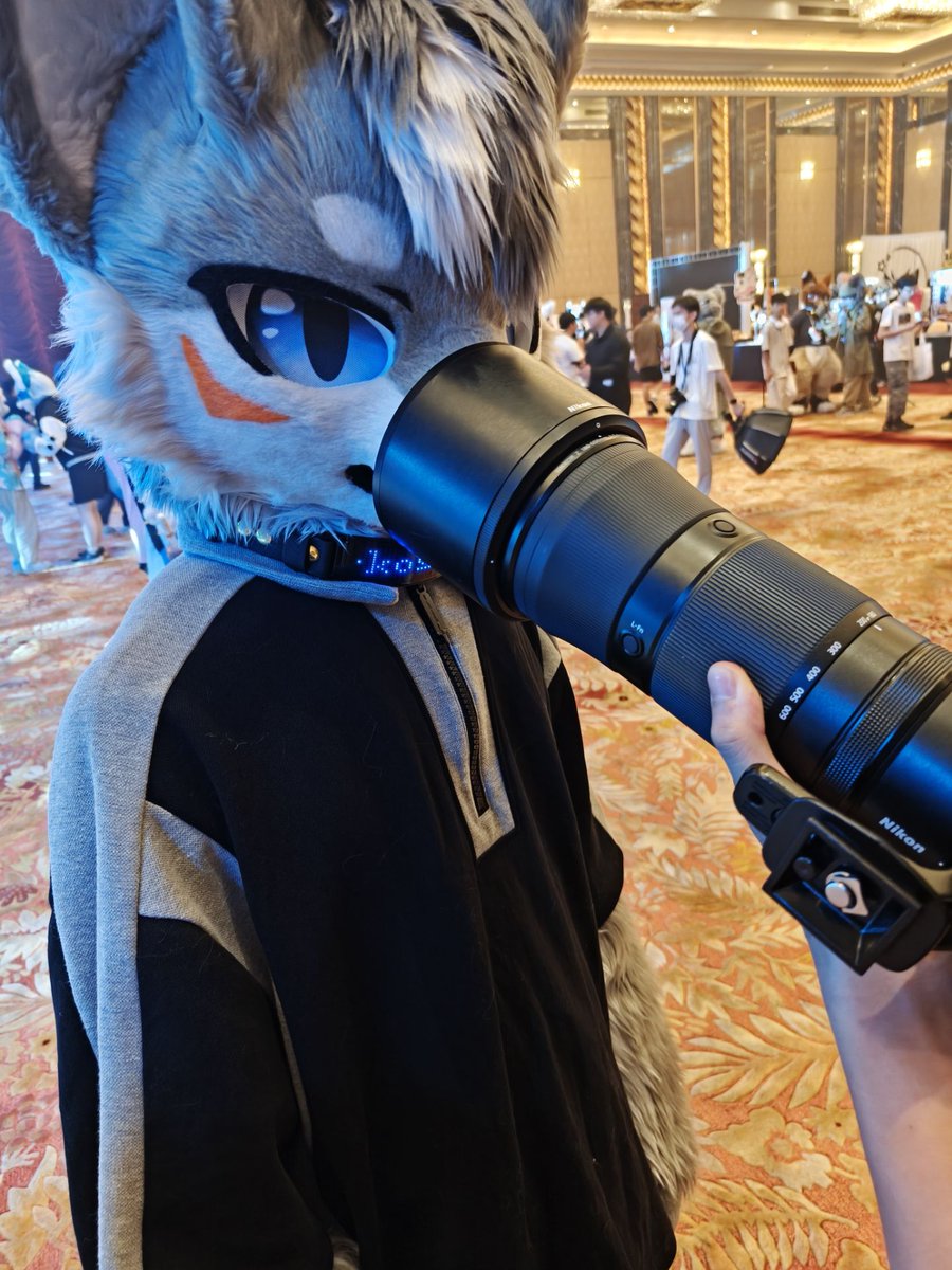 LYKOS_42's tweet image. Eaten by the camera！🫨