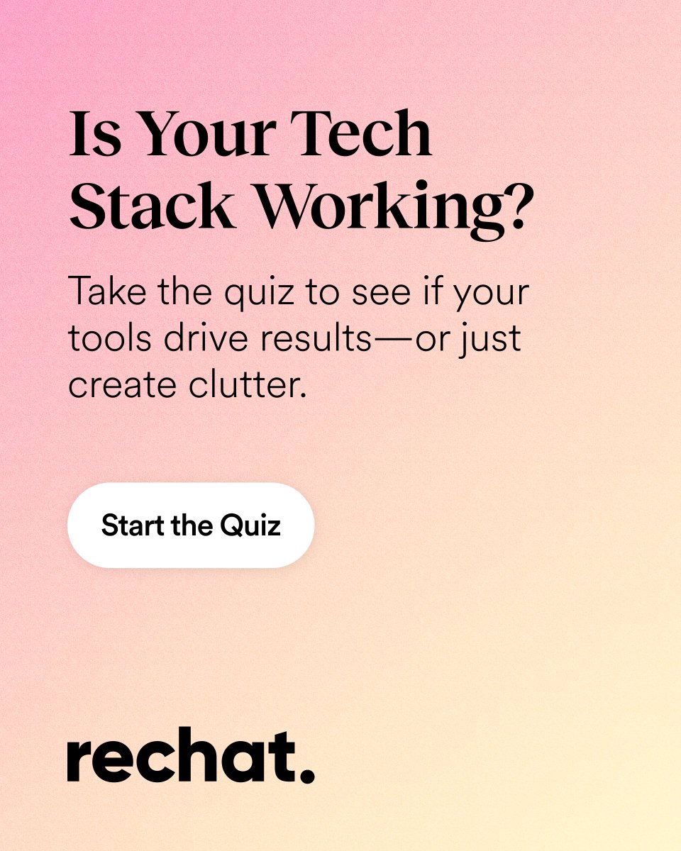 Low adoption = low ROI.
Take our quick quiz to uncover what’s really going on with your tech adoption:
👉 hellorechat.typeform.com/adoption-quiz?…
