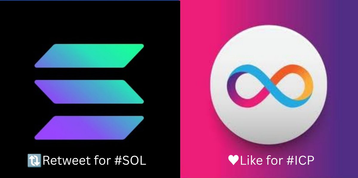 ICPMintToday's tweet image. $Solana or $ICP 

Who&apos;s better in More potential?