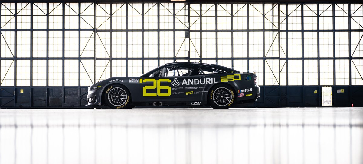 Wake up babe, Anduril’s taking over <a href="/NASCAR/">NASCAR</a>’s second street race, on an active military base.