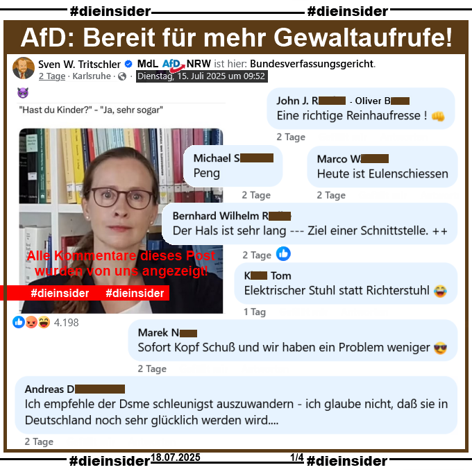 Nicoles44180590's tweet image. #Lanz und sie reden in ihrer Sendung über den Zustand der SPD
Sie haben ABGESTRITTEN das es eine Kampagne gegen #brosius_gersdorf war, laden #Serrao NZZ ein die auch gehetzt haben
Seht ihr @ZDF euch NICHT in der Verantwortung aufzuklären
Es leben widerliche Menschen unter uns👇