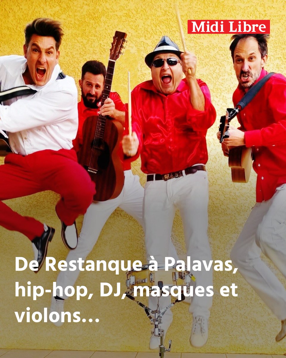 De Restanque à Palavas, hip-hop, DJ, masques et violons : les sorties incontournables du 24 au 27 juillet à Montpellier et alentours
➡️ l.midilibre.fr/QOyD