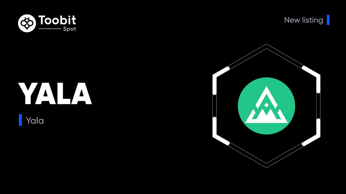 Toobit_official's tweet image. New listing alert🚨
#YALA is spot-listed on #Toobit!🤩
@yalaorg
💰Deposit is now open
⌛️Spot Trade ▶️ bit.ly/3GP38NN
💸Withdrawal opens on ▶️ 2025-07-24 (UTC)
Learn more👇
bit.ly/4o1nMe3
#ToobitNewLIsting #Yala