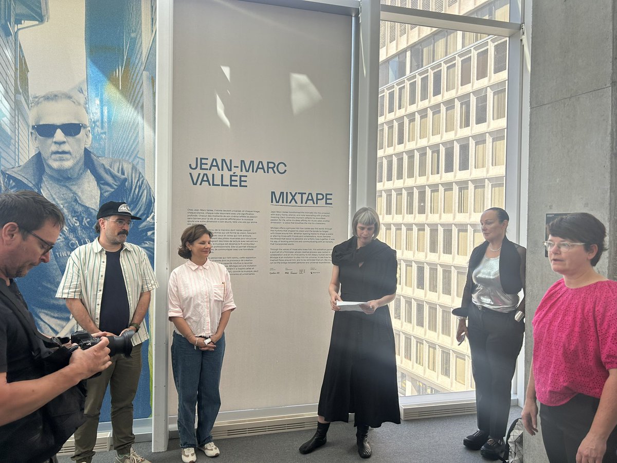 PatWhite70's tweet image. Ouverture officielle de l'exposition Jean-Marc Vallée : Mixtape de PHI au Diamant de Québec dès aujourd'hui @lediamant_qc