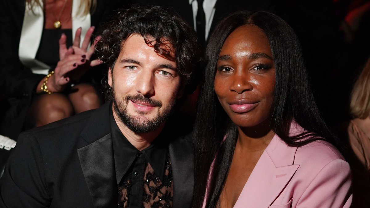 Complex's tweet image. Venus Williams just secured a historic win and confirmed her engagement to Andrea Preti. She credits him for pushing her to keep playing. Major milestone for the tennis icon. Read what happened: complex.com/sports/a/trace…