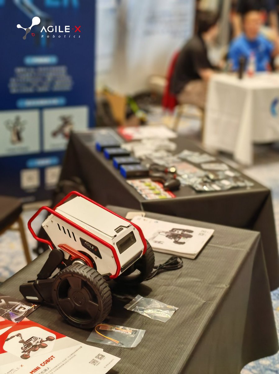 AgilexRobotics's tweet image. 🔥From sparks to robots.@adventurex_plan
AgileX Robotics lands at #AdventureX2025 as an official sponsor!Try our full-stack kits:🔧  PiPER Arm |  🚗  Scout Mini |  🤖  LIMO📍  Booth 13, Hangzhou |  🗓  July 23-27 Hands-on. Free. Let’s build!#AgileXRobotics #Hackathon #Robotics