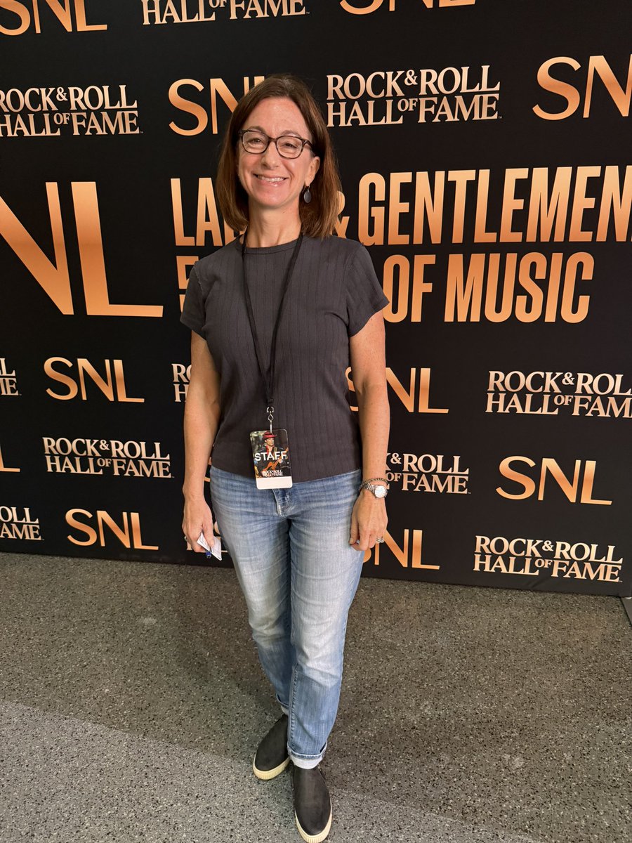 SkrticX's tweet image. Met Dawn Wayt, VP of Marketing &amp;amp; Sales at the Rock Hall. She gave me a sneak peek of the new SNL exhibit—50+ years of iconic performances. If you haven’t been to the Museum in a while, this is the one to catch.