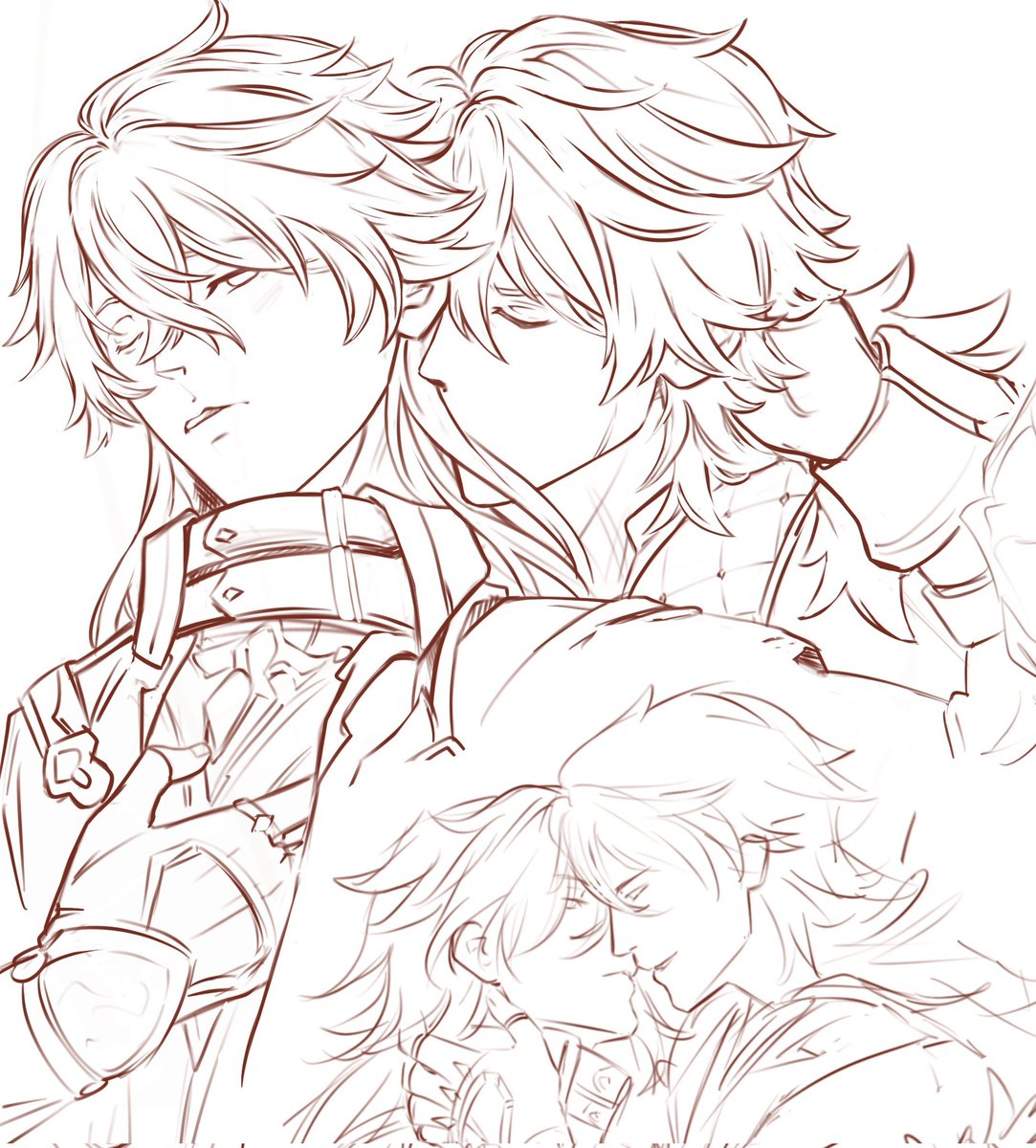 KlayrG's tweet image. I need them out if my system
Wip/sketch
#Varflins #knightlight