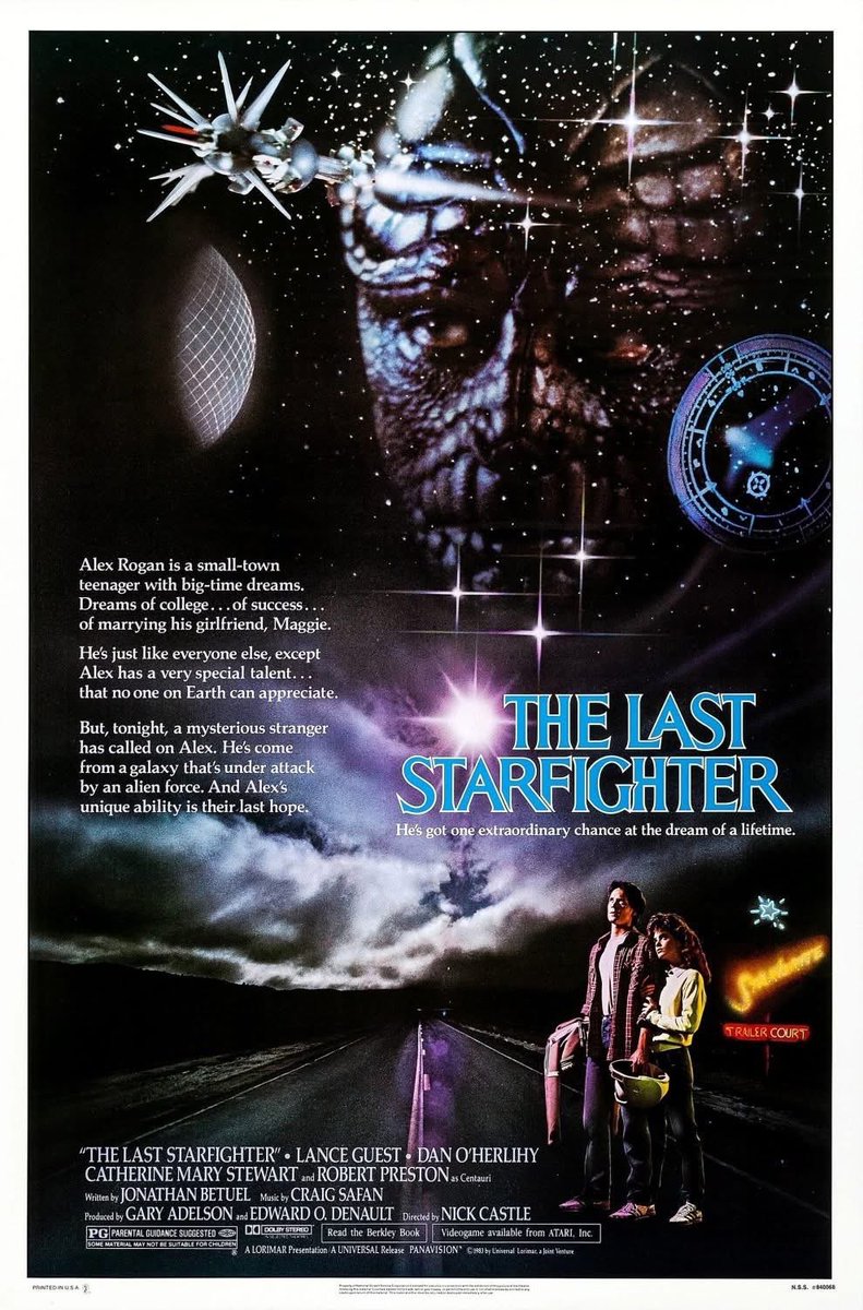 Film89UK's tweet image. #Film89PosterOfTheDay
No.2812
The Last Starfighter (1984)
Director: Nick Castle