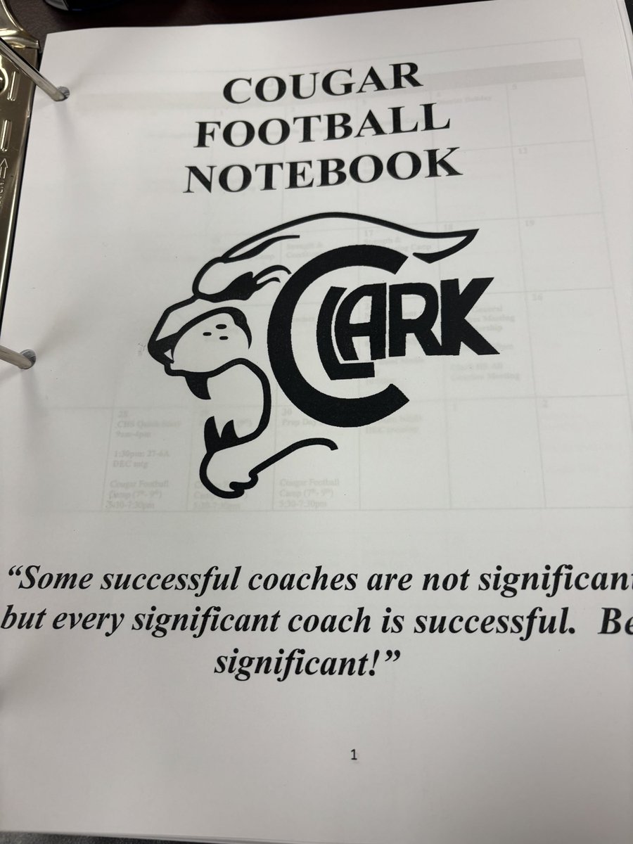And we’re off for Year 27. #AllIn #CougarFootball #ChampionshipProcess