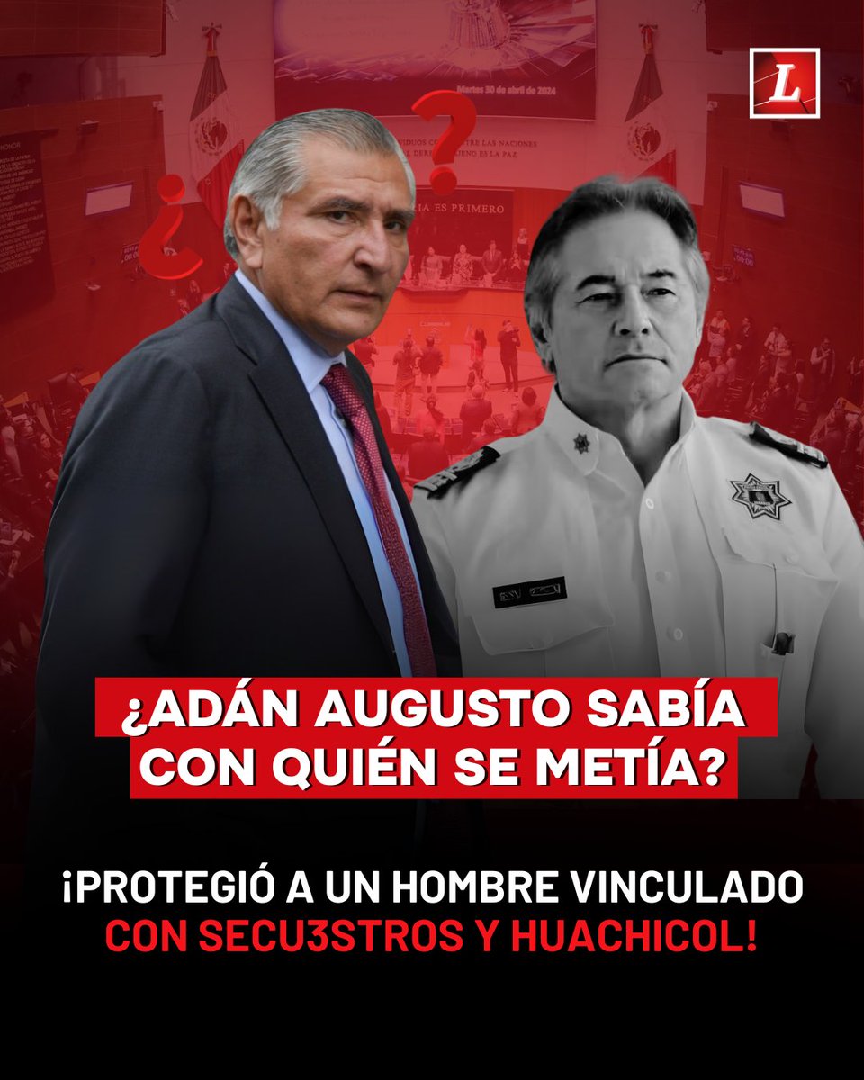 #Nacional | 🔍🤐 | Adán Augusto y Bermúdez: 30 años de pactos, poder… y escándalos.
Desde el PRI de Madrazo hasta Morena, la relación entre ambos sobrevive a cambios de partido y hasta a señalamientos graves. Bermúdez, acusado de nexos criminales, fue secretario de Seguridad en