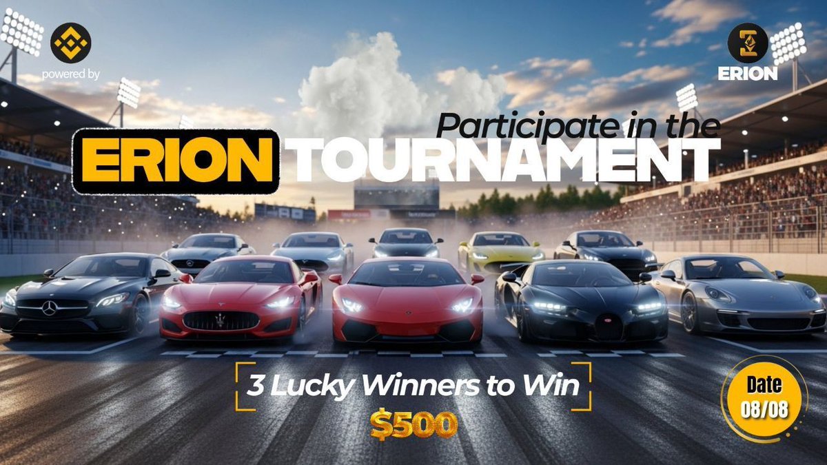 Defi_Whispers's tweet photo. Ready to dominate the Erion arena? ⚔️
Join the tournament and show the community what you're made of.
The leaderboard isn’t going to climb itself 😤

📍 Register here → https://t.co/SOsj2L5xXF
Let’s go!
@erioncoin #ErionGaming https://t.co/ZnedHz1gCl