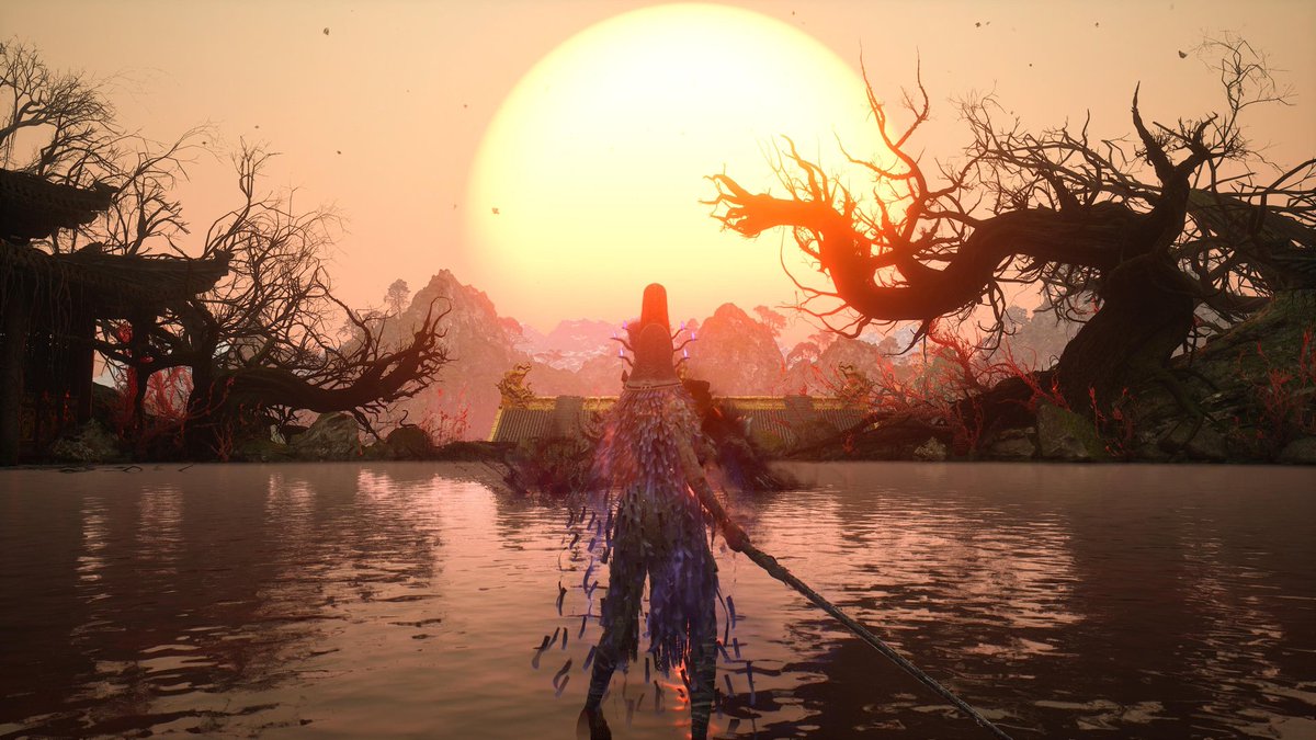 DENGOJIN's tweet image. {Scheduled Post}

Wuchang: Fallen Feathers graphical fidelity may not be the highest, but it&apos;s art is doing the heavy lifting in those areas. Also yeah that Ultimecia in the Lifestream