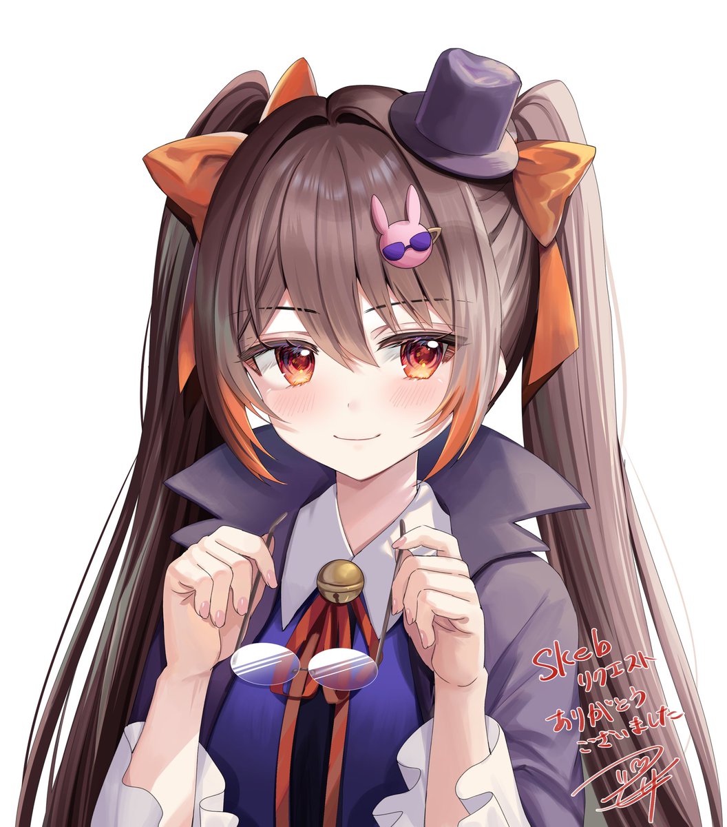 CAMILLE232345's tweet image. フジモリさん(@fujimori_cmyk)にskebで鴨神にゅうさんのwithout glasses (& without choker) vers.を描いて頂きました!!
依頼二度目
改めてめちゃ良き…(語彙力)
配信エンディングで眼鏡を取るシーン好きなんよね…
フジモリさん、ありがとうございました!
#かもあーと