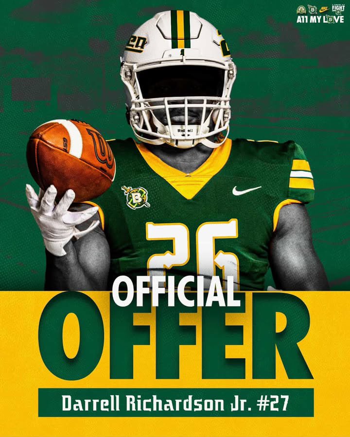 Darrell “Deuce” Richardson (@darrellrich10_) on Twitter photo #AGTG After a great conversation with <a href="/MAsagunla/">Mayowa Asagunla</a> I’m blessed to receive an offer from <a href="/BelhavenFB/">Belhaven Football</a> !!
<a href="/MurrahAthletics/">Murrah Athletics</a>
<a href="/AthleticsMurrah/">Mustang Football</a>
<a href="/CoachGibson5/">Marcus Gibson, M.Ed.</a>
<a href="/CoachLanders_/">Tyreke Landers</a>
<a href="/Jwarfield35/">Justin Warfield</a>
<a href="/FredStewart50/">Frederick Stewart</a>
<a href="/Coach_CDN2/">CJ Nightingale</a>
<a href="/Coachjharris0/">Javon Harris Jr.</a> #AGTG After a great conversation with <a href="/MAsagunla/">Mayowa Asagunla</a> I’m blessed to receive an offer from <a href="/BelhavenFB/">Belhaven Football</a> !!
<a href="/MurrahAthletics/">Murrah Athletics</a>
<a href="/AthleticsMurrah/">Mustang Football</a>
<a href="/CoachGibson5/">Marcus Gibson, M.Ed.</a>
<a href="/CoachLanders_/">Tyreke Landers</a>
<a href="/Jwarfield35/">Justin Warfield</a>
<a href="/FredStewart50/">Frederick Stewart</a>
<a href="/Coach_CDN2/">CJ Nightingale</a>
<a href="/Coachjharris0/">Javon Harris Jr.</a>