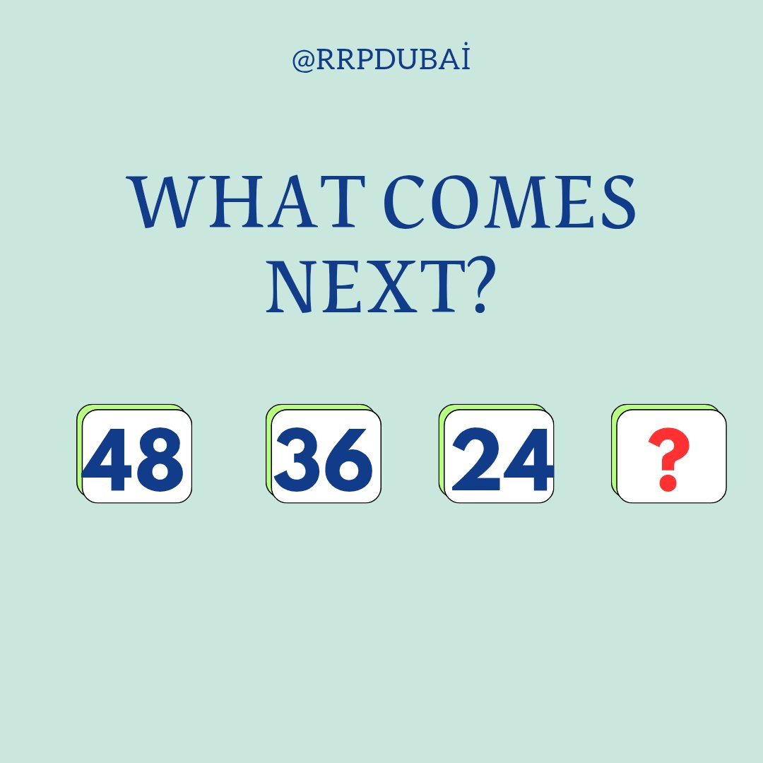 spotlite07's tweet image. What comes next ?

#BrainBuster #TriviaAddict #ChallengeAccepted #QuizMania #TestYourBrain #fypシ