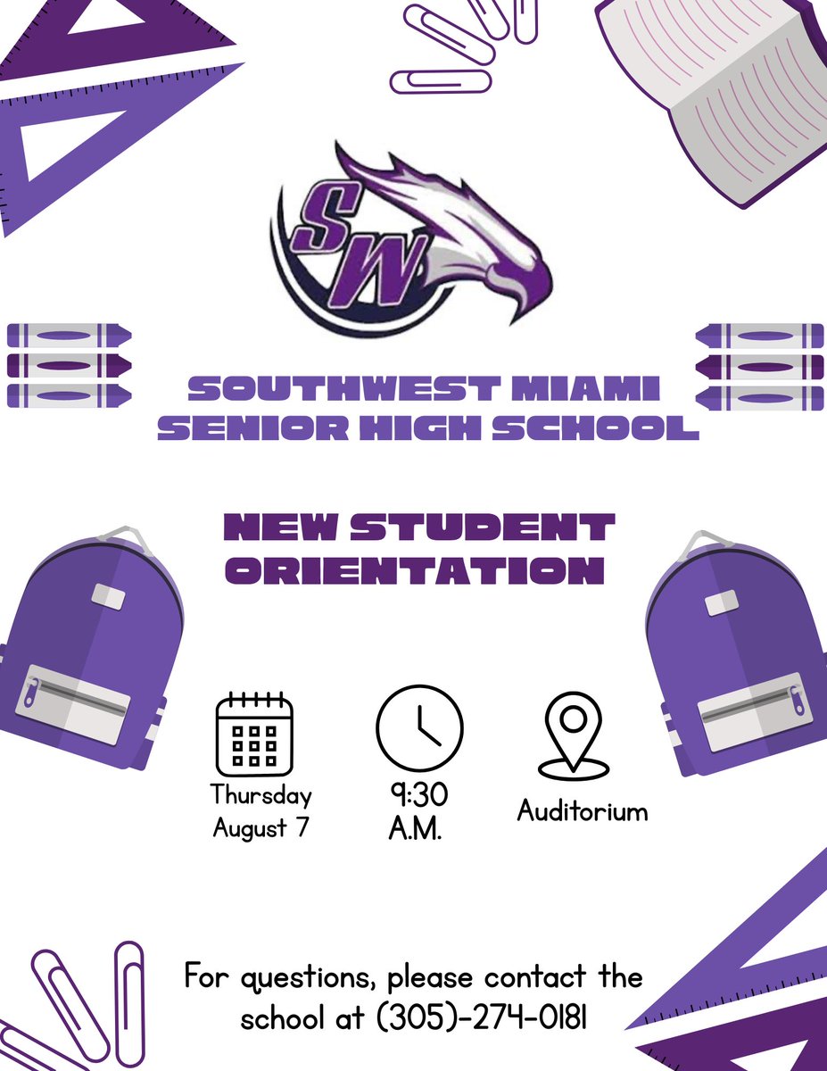 Southwest Miami Senior High School tweet media