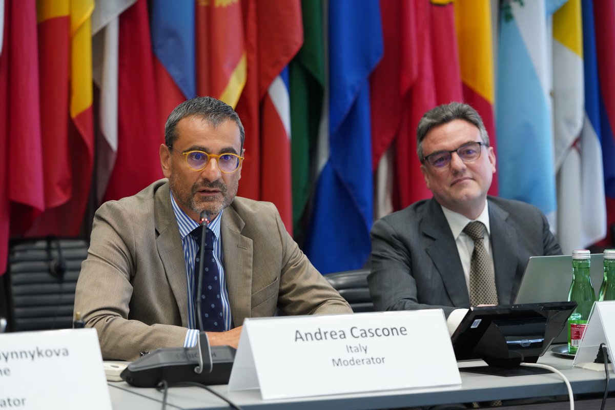 ItalyatOSCE's tweet image. Important 🇺🇦&amp;amp;🇮🇹 event in the @OSCE about 2025 Ukraine Recovery Conference outcomes. Together with empowering Ukraine’s defense, building back better and supporting 🇺🇦reforms towards the EU are of paramount importance to counter 🇷🇺war of aggression!🙏📸Ghada Hazim/OSCE.